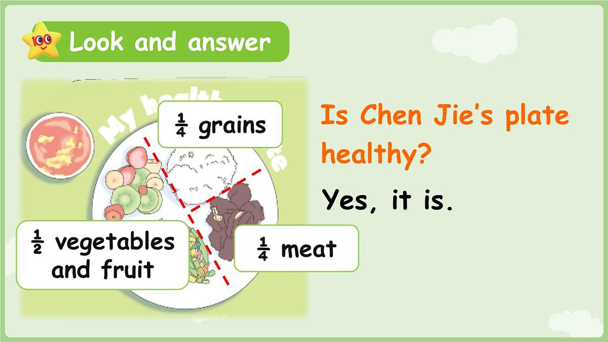 2024版人教版三年级下册英语Unit 4 Healthy food  B learn同步课件第8页