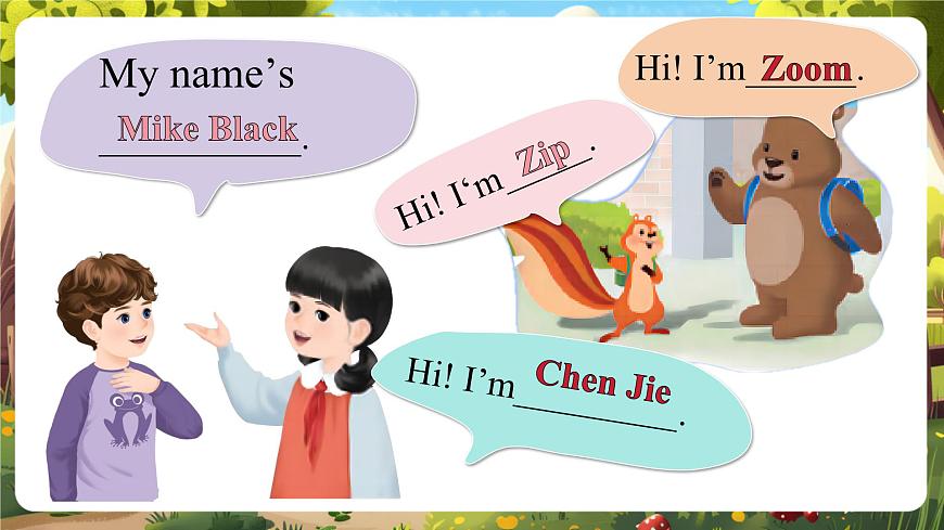 【精优公开课】Unit 1 Meeting new people PA Let's talk 课件第6页