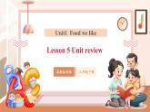 【核心素養(yǎng)優(yōu)質(zhì)課】冀教版英語三年級下冊Unit1 Lesson 5 Unitreview課件+同步教案+同步練習(xí)+素材