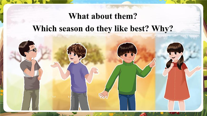 【精优公开课】Unit 2 My favourite season PB Let's learn 课件第8页
