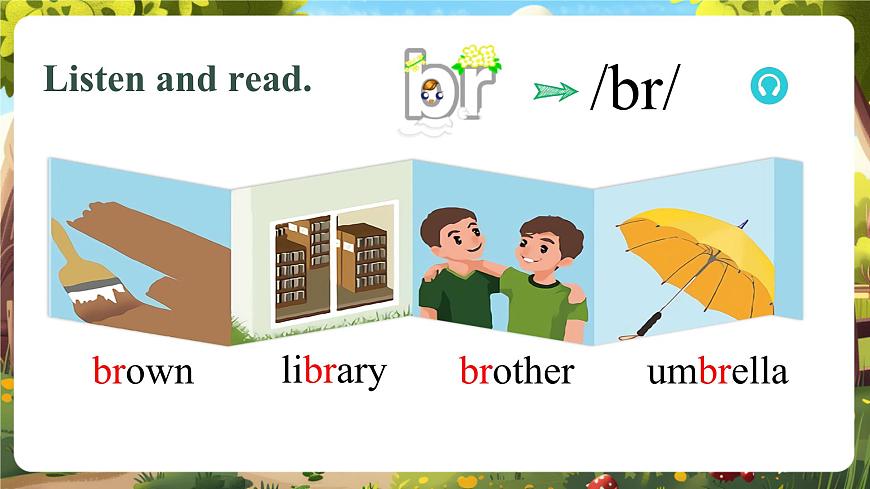 【精优公开课】Unit 3 My school calendar PA Let's spell 课件第4页