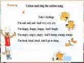 【新教材核心素養(yǎng)】外研劍橋版Join in英語三下Unit1 All about feelings. Story time（第2課時）（課件+同步教案帶反思+同步練+素材）