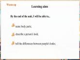 【新教材核心素養(yǎng)】外研劍橋版Join in英語三下Unit2 From head to toe. Ready to learn（第1課時(shí)）（課件+同步教案帶反思+同步練+素材）