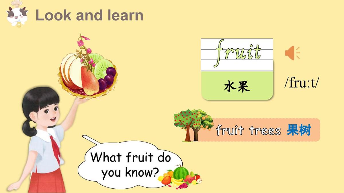 25春 三年级英语（PEP）U4 第5课时 B Let's learn & Listen and chant（课件）第7页