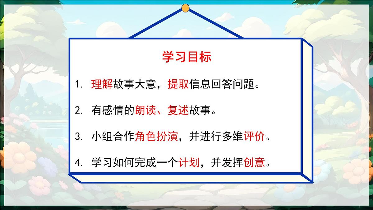 人教PEP2024英语 二下 Unit 4 Lesson 4 教学课件第1页