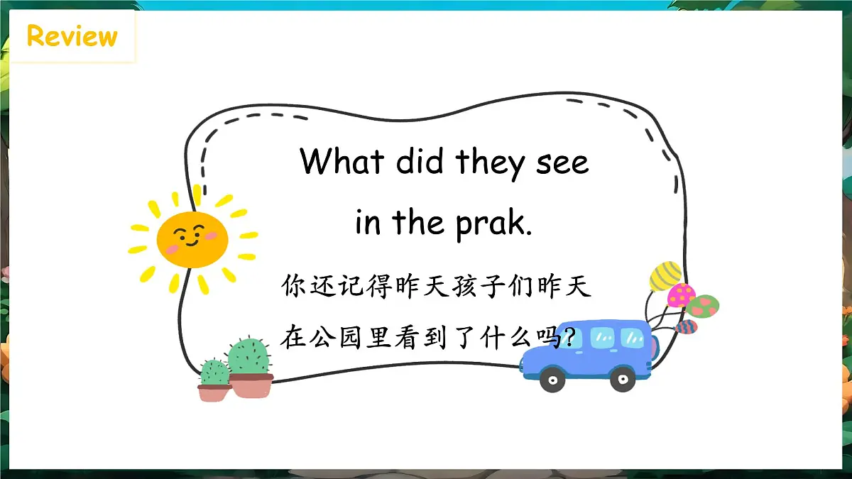 人教PEP2024英语 二下 Unit 4 Lesson 2 教学课件第4页