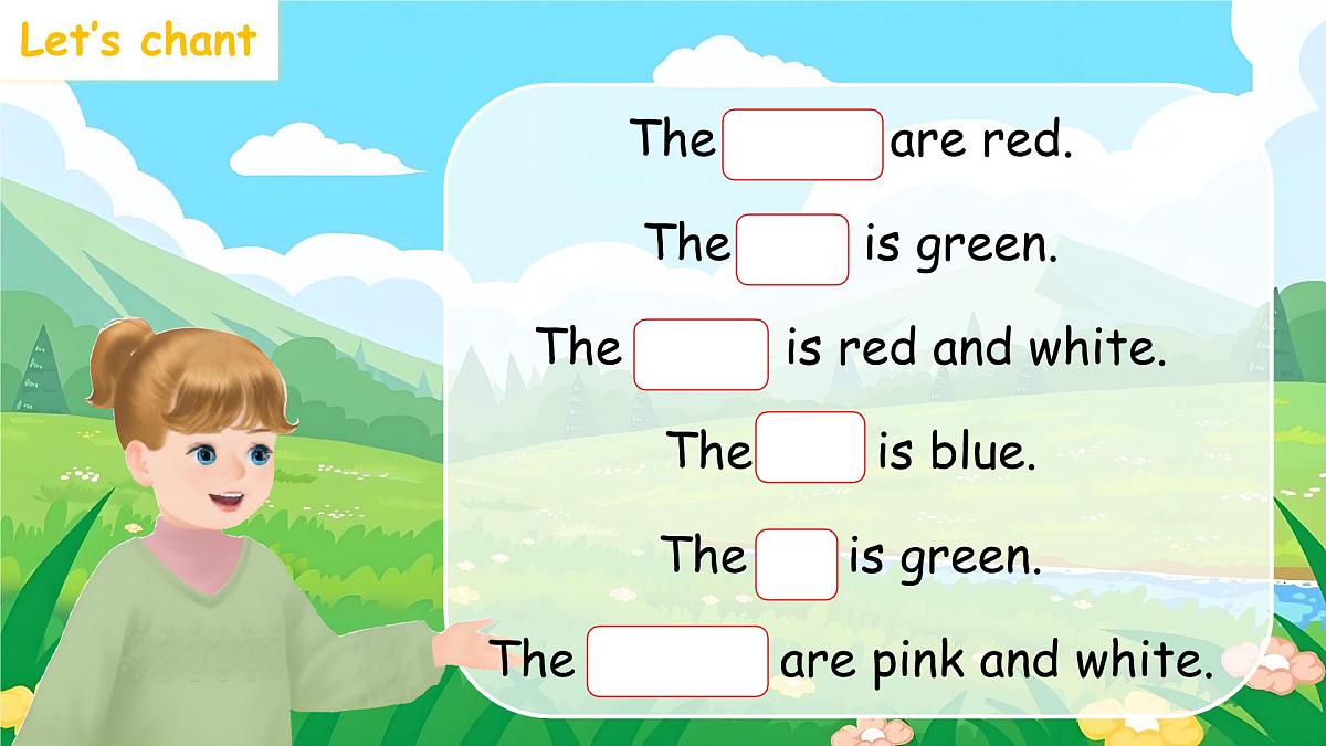 人教PEP2024英语 二下 Unit 4 Lesson 2 教学课件第6页