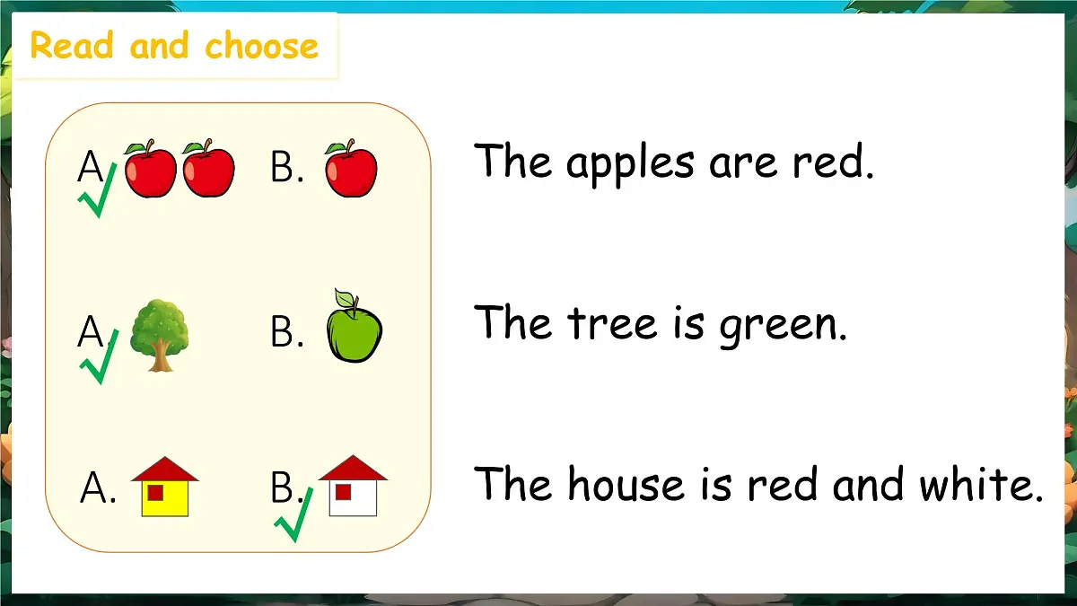 人教PEP2024英语 二下 Unit 4 Lesson 2 教学课件第7页
