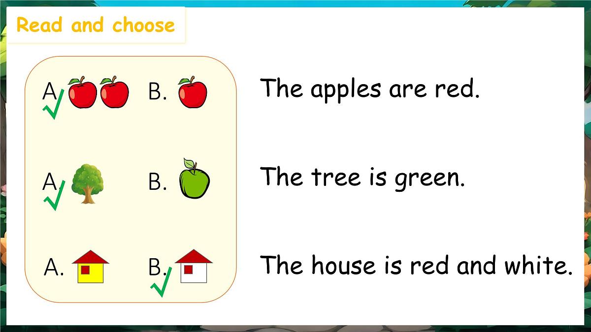 人教PEP2024英语 二下 Unit 4 Lesson 2 教学课件第7页