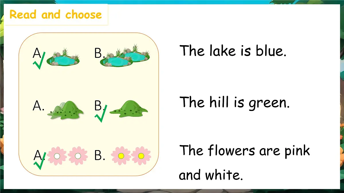 人教PEP2024英语 二下 Unit 4 Lesson 2 教学课件第8页