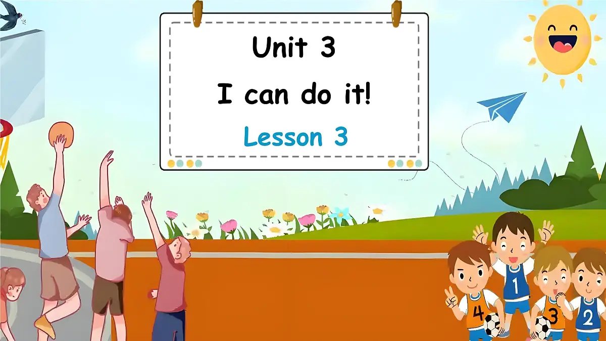 人教PEP2024英语 二下 Unit 3 Lesson 3 教学课件第2页