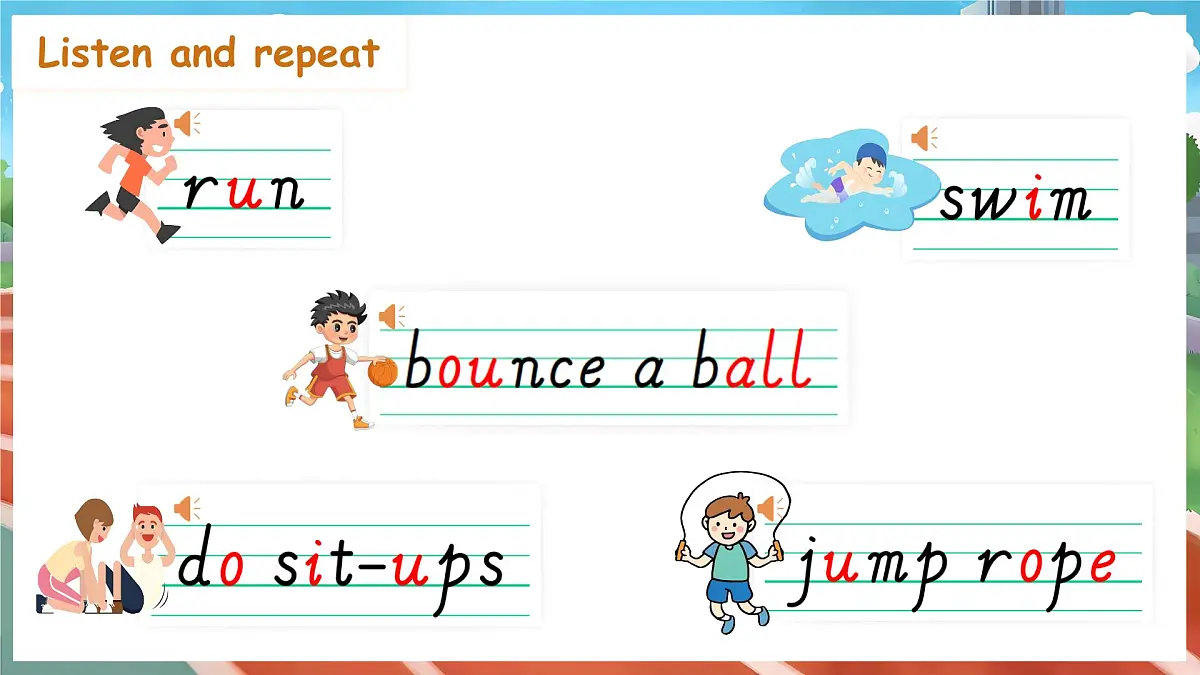 人教PEP2024英语 二下 Unit 3 Lesson 2 教学课件第5页