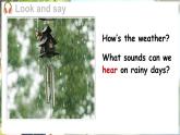 滬教牛津版（2024）英語三年級下冊 Unit 4 What sounds can we hear 第1課時 Get ready（課件+素材）