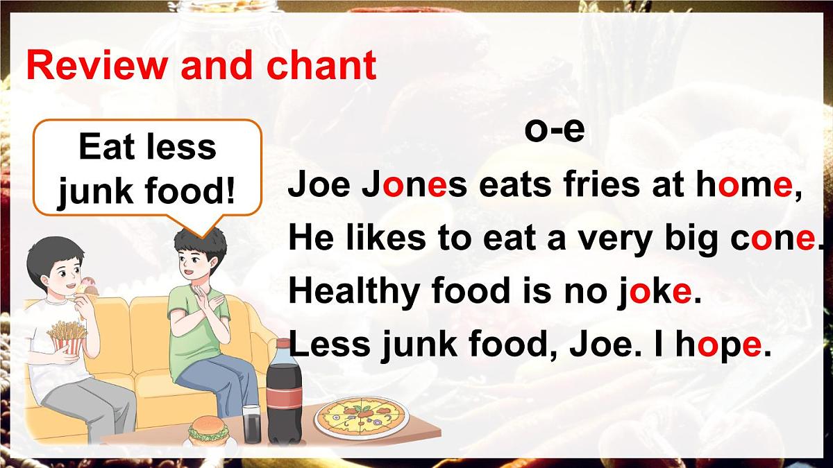 三年级英语下册教学课件《Unit 4 Healthy food》Part B 第3课时第3页