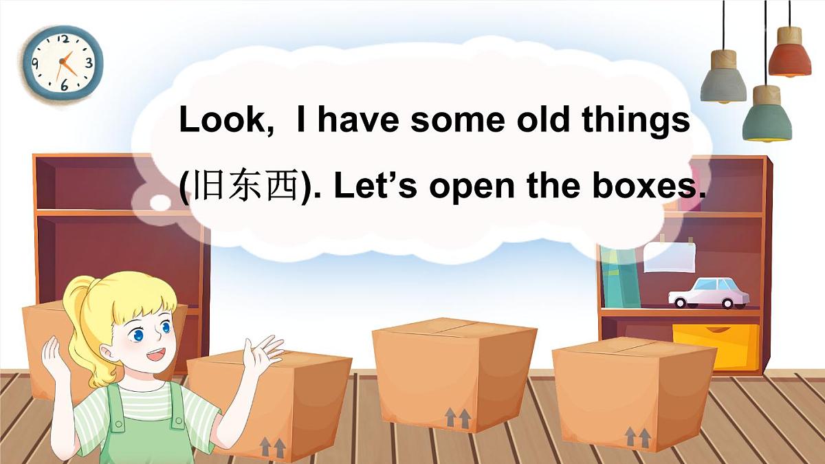 三年级英语下册教学课件《Unit 5 Old toys》Part A 第1课时第4页