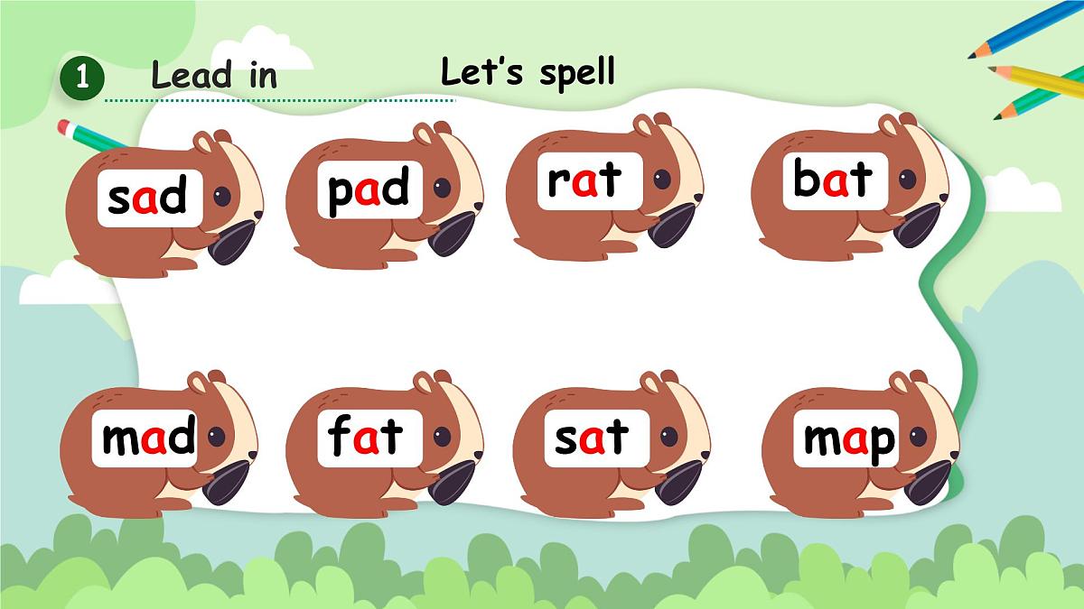 人教PEP2024英语 三下 Unit 1 第3课时 A spell教学课件第7页