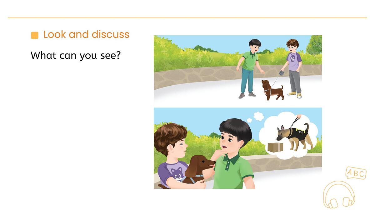 人教版（PEP2024）英语 三下Unit 2 Lesson 1 A talk课件第6页