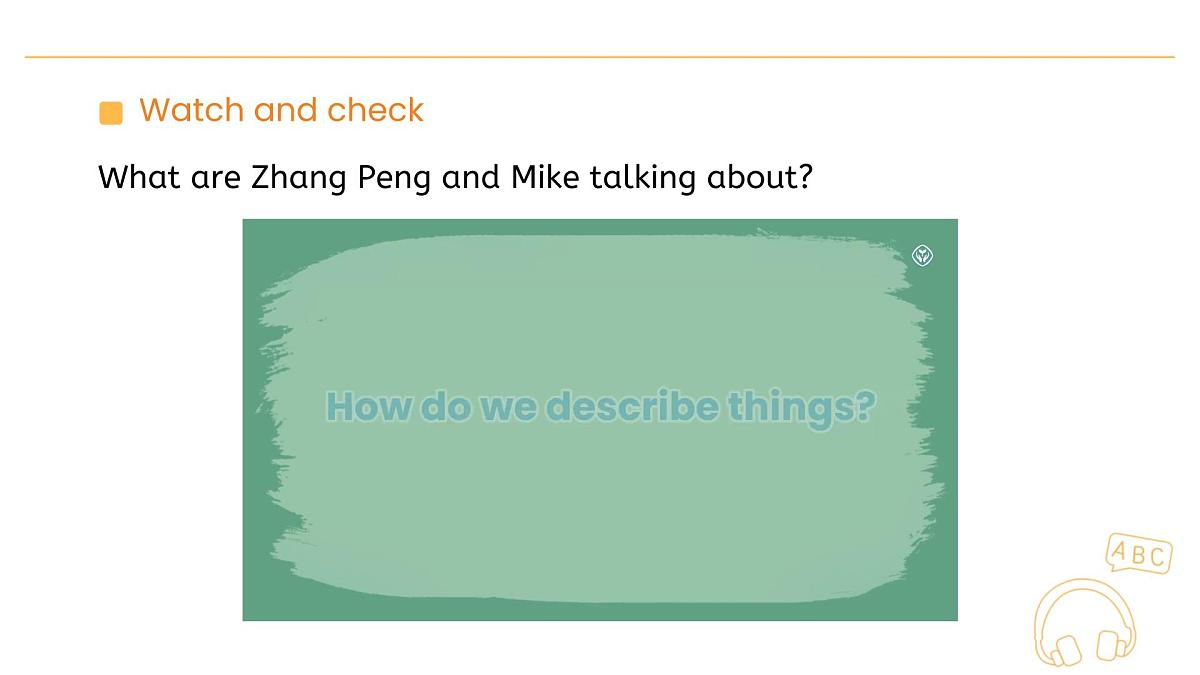 人教版（PEP2024）英语 三下Unit 2 Lesson 1 A talk课件第8页