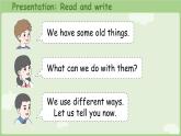 人教版（PEP2024)英語 三下Unit 5 B Read and write第6課時課件