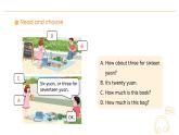 人教版（PEP2024)英語 三下Unit 6 Lesson 5 B learn課件