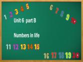 人教版（PEP2024)英語 三下Unit 6 Part B學(xué)練課件