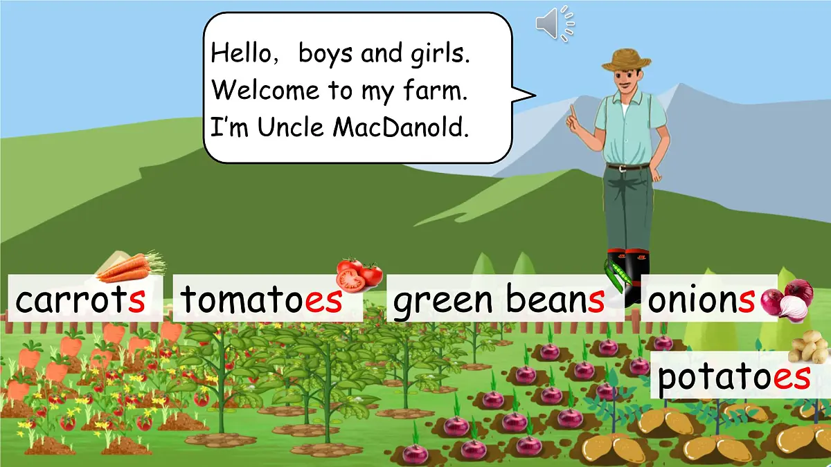 Unit 4 At the farm-A Let's Learn（课件）-2024-2025学年人教PEP版英语四年级下册第2页