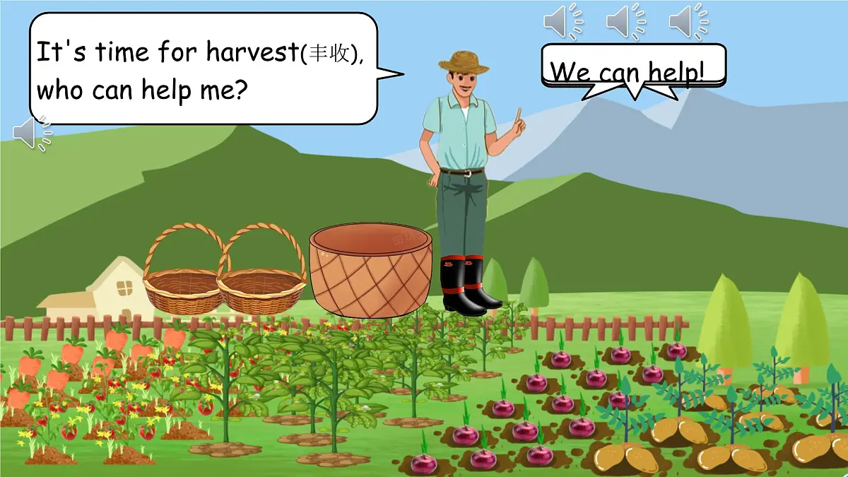 Unit 4 At the farm-A Let's Learn（课件）-2024-2025学年人教PEP版英语四年级下册第3页