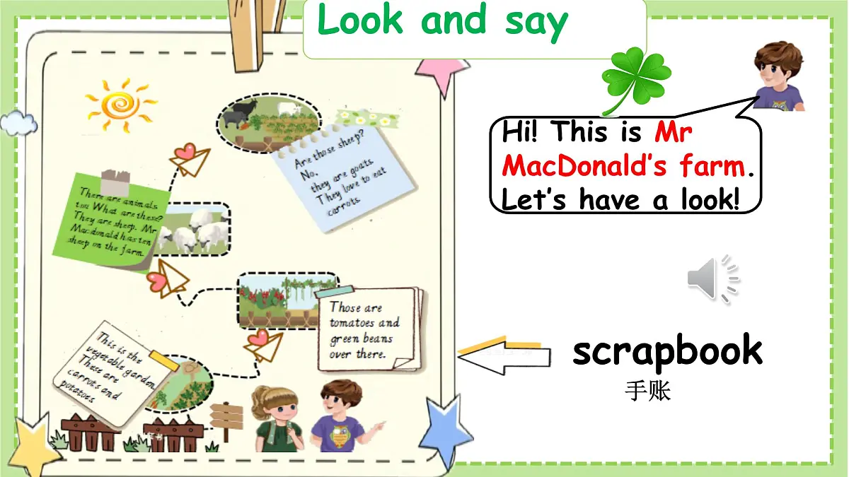 Unit 4 At the farm-B Read and write（课件）-2024-2025学年人教PEP版英语四年级下册第4页
