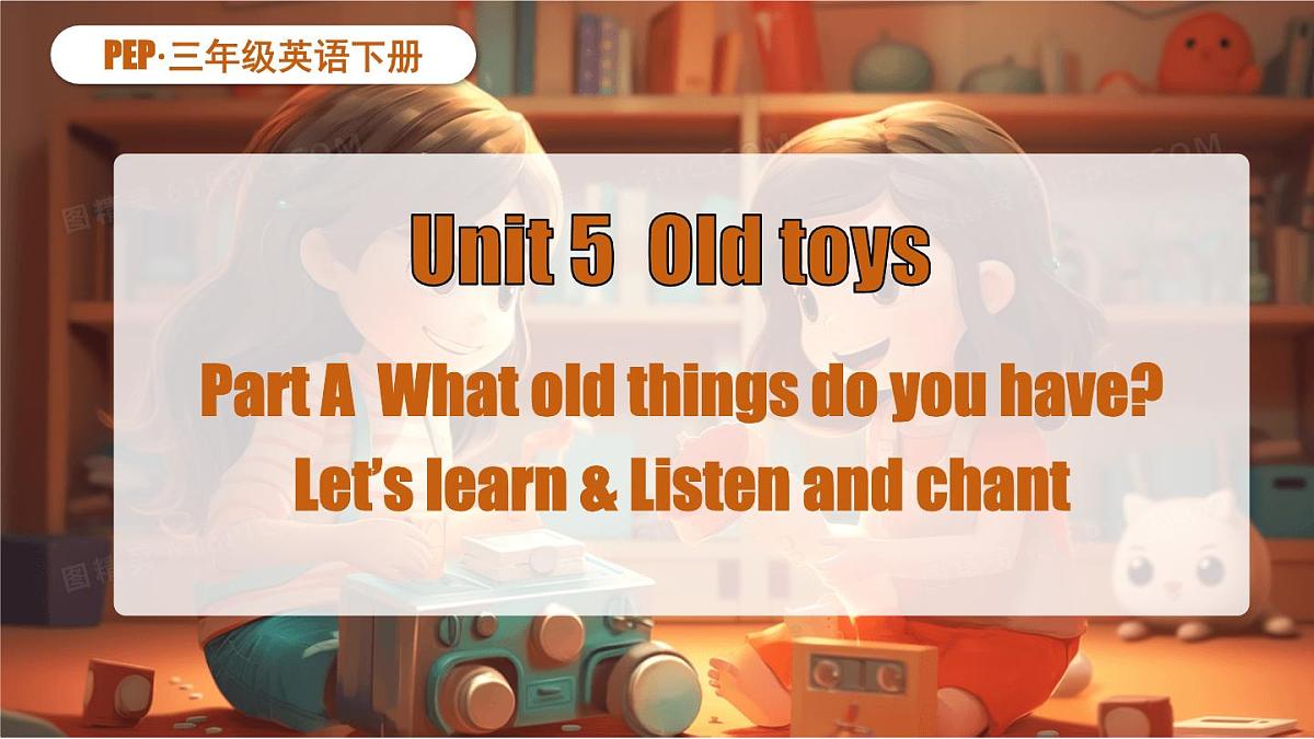 U5 第2课时 A Let’s learn ＆ Listen and chant第1页