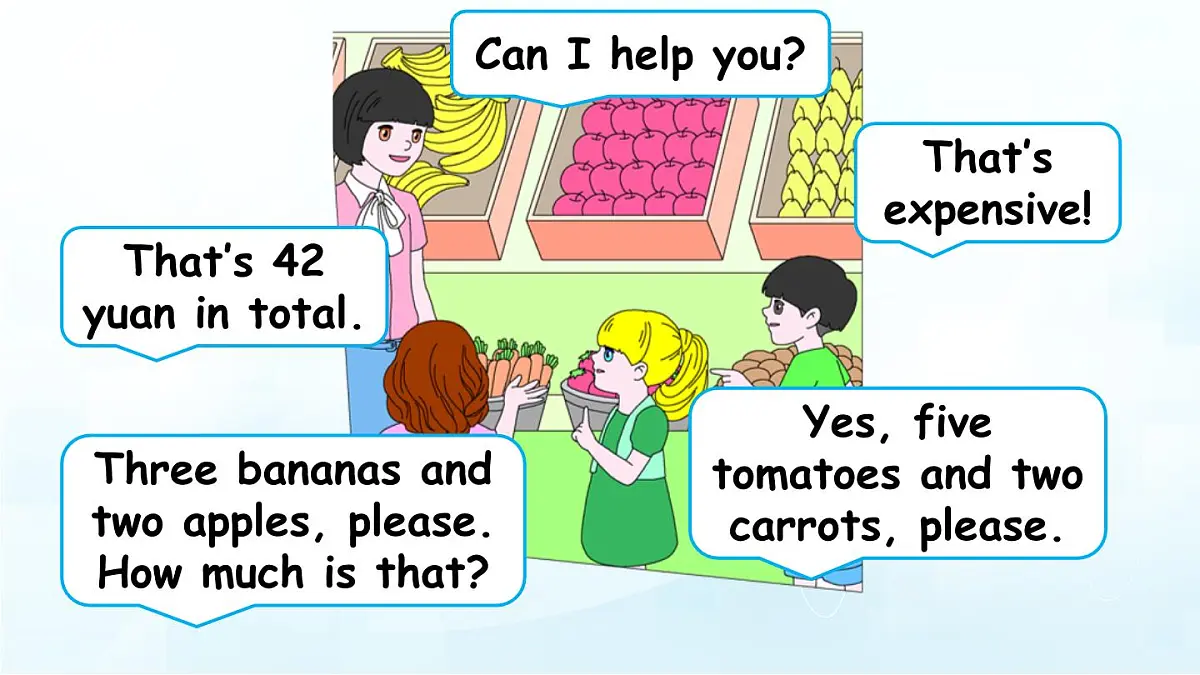 小学四年级英语教学课件《Recycle 2》第7页