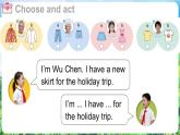 滬教牛津版（2024）英語三年級下冊 Unit 3 What do we wear 第3課時 Communicate & Extend（課件+素材）