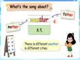 湘少版（三起）（2024）英語(yǔ)三年級(jí)下冊(cè) Unit 3 What's the weather like？第1課時(shí) Parts A, B, C & I（課件+素材）