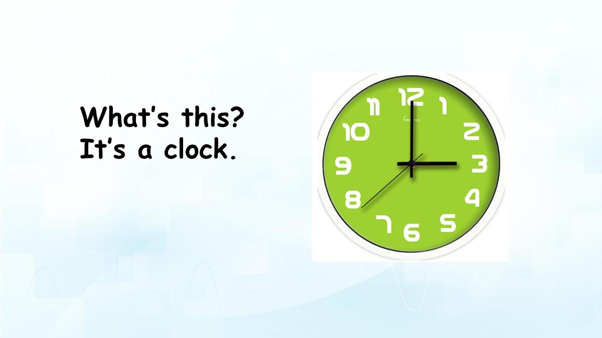 人教版PEP小学四年级英语教学课件《Unit 2 What time is it》Part A 第1课时第3页