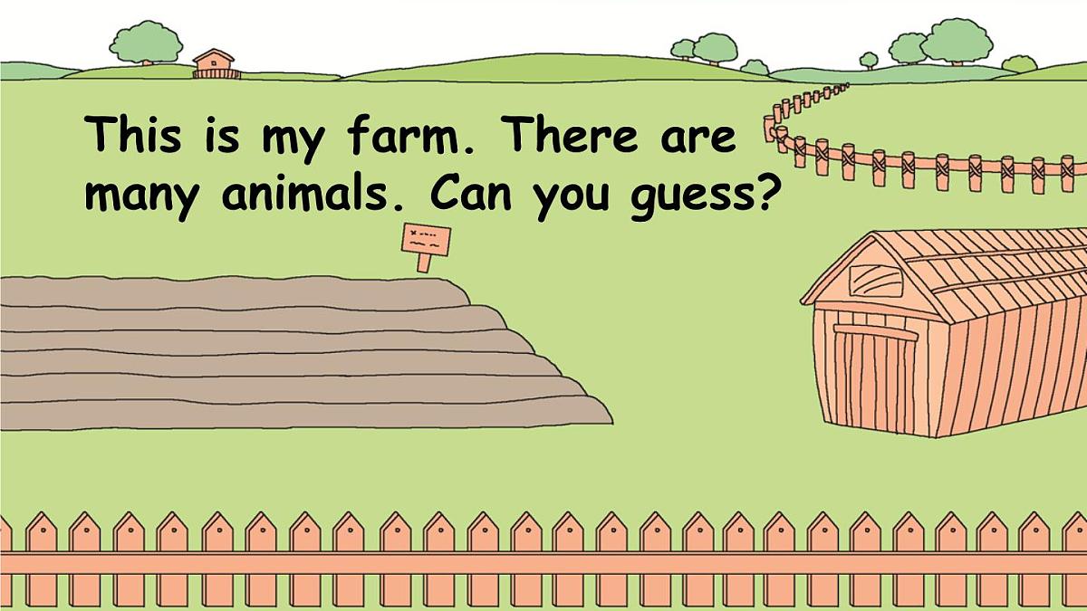 人教版PEP小学四年级英语教学课件《Unit 4 At the farm》Part B 第1课时第2页