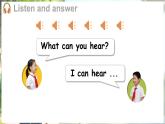 滬教牛津版（2024）英語三年級下冊 Unit 4 What sounds can we hear 第3課時 Communicate & Extend（課件+素材）