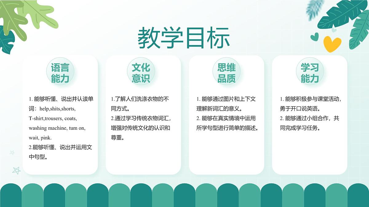 人教版精通小学英语三年级下册Unit 4  Clothes-Story time精品课件第2页