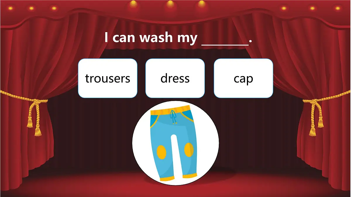 人教版精通小学英语三年级下册Unit 4 Clothes-Story time精品课件第6页