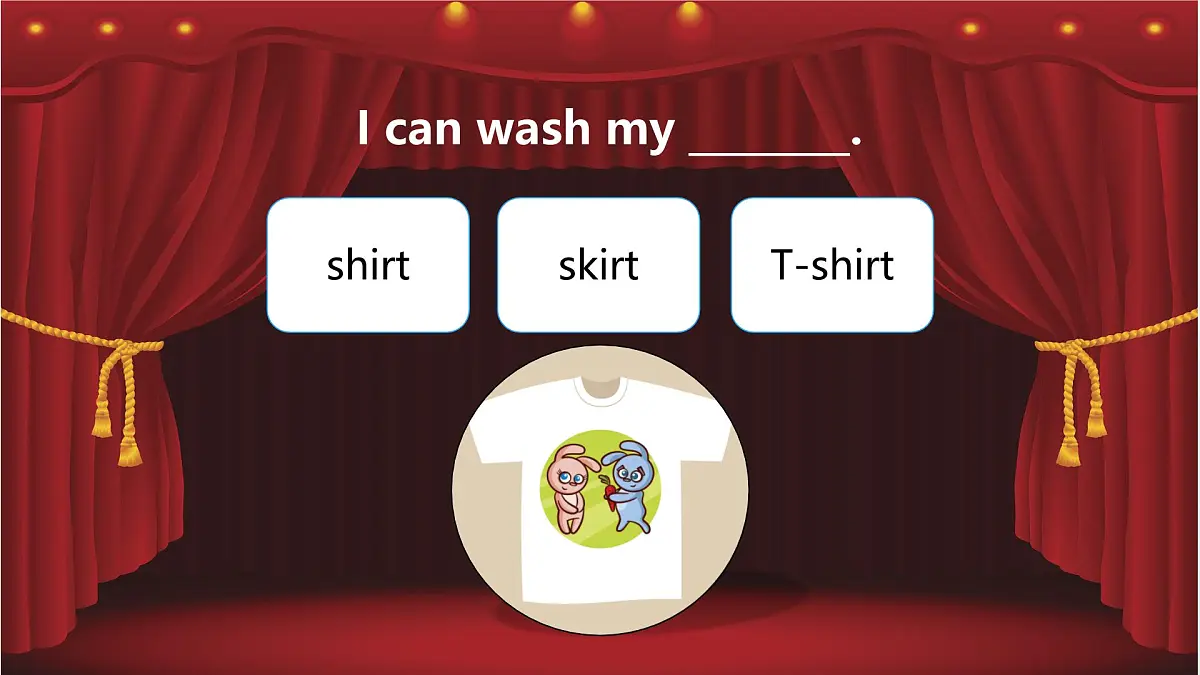 人教版精通小学英语三年级下册Unit 4 Clothes-Story time精品课件第7页