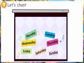 外研版join in（2024）三年級英語下冊 Unit 5 Days of the week 第2課時 Story time（課件+素材）