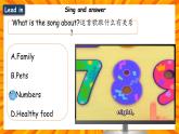 新人教版小學(xué)英語三年級下冊 Unit 6 Numbers in life Part A Let's talk& Count and say 課件+教案