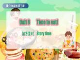 外研版join in（2024）三年級英語下冊 Unit 6 Time to eat！第2課時 Story time（課件+素材）