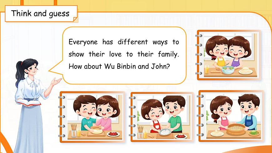 Unit 2 Expressing yourself Part B Let's talk 课件 英语人教PEP版（2024）三年级下册第6页