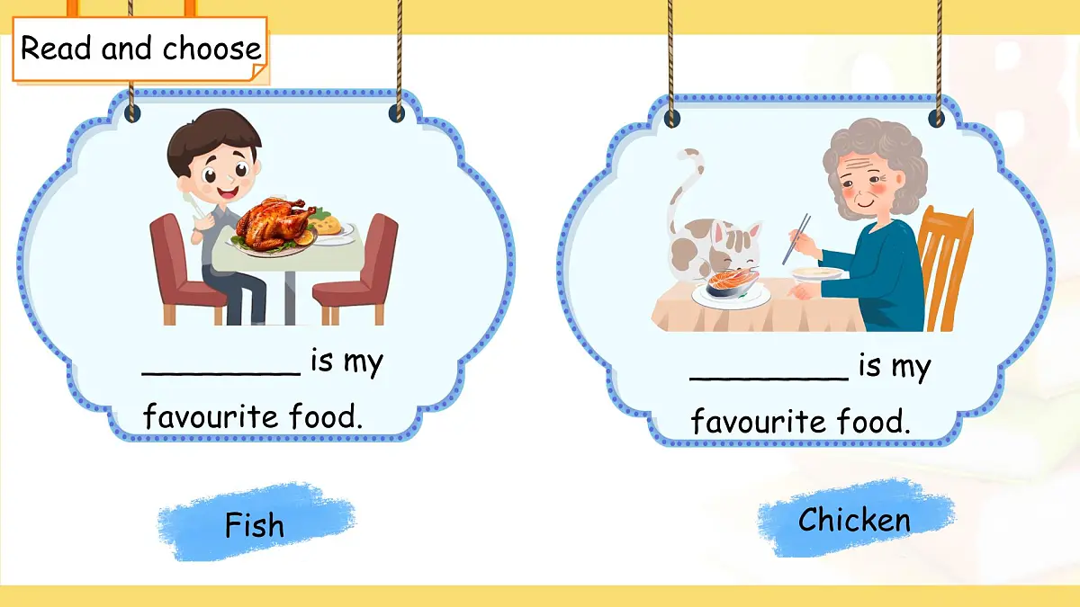 Unit 1 Lesson 4 My favourite food 课件 英语冀教版（2024）一年级下册第6页