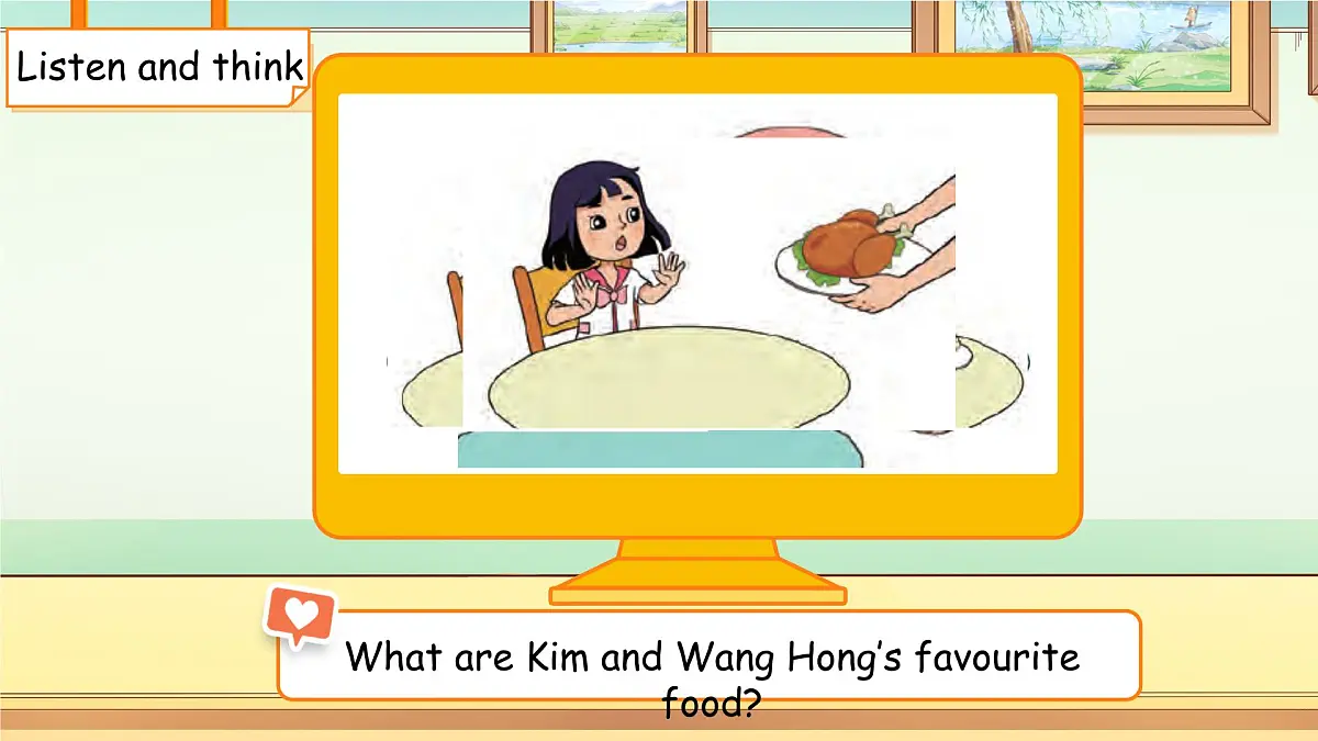 Unit 1 Lesson 4 My favourite food 课件 英语冀教版（2024）一年级下册第7页