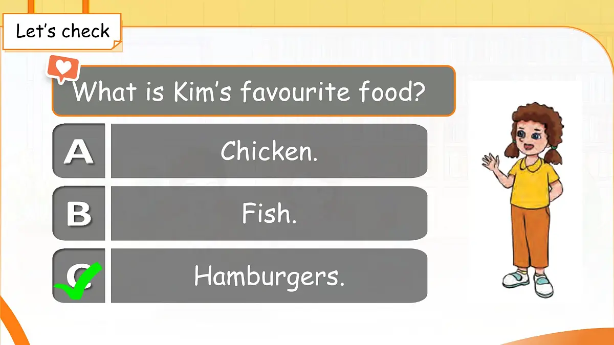 Unit 1 Lesson 4 My favourite food 课件 英语冀教版（2024）一年级下册第8页