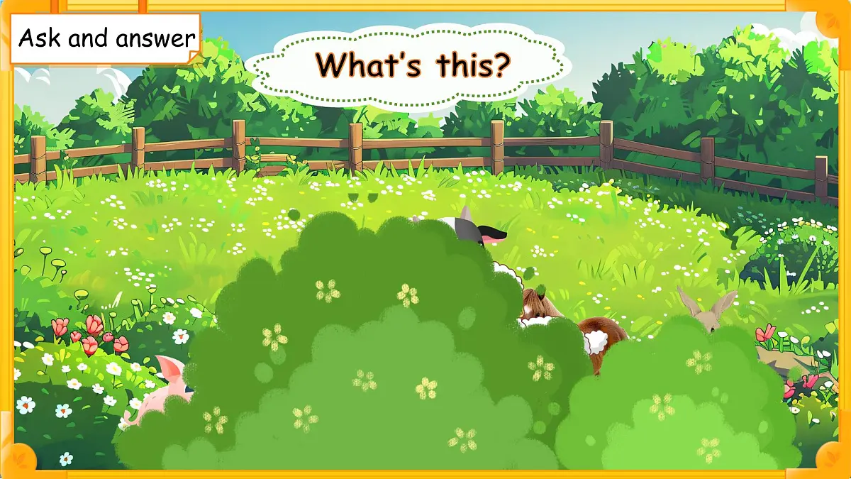 Unit 4 Lesson 1Welcome to the farm! 课件 英语冀教版（2024）三年级下册第7页