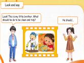 Unit 3 My day Unit review單元復習 課件 英語冀教版（2024）三年級下冊