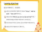Unit 3 Lesson 4  I like to be clean and tidy 課件 英語冀教版（2024）三年級下冊