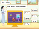 Unit 3 Lesson 4  I like to be clean and tidy 課件 英語冀教版（2024）三年級下冊