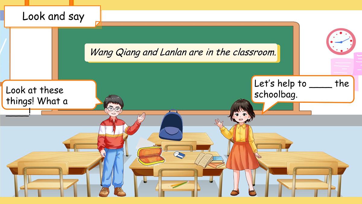 Unit 3 Lesson 4  I like to be clean and tidy 课件 英语冀教版（2024）三年级下册第4页